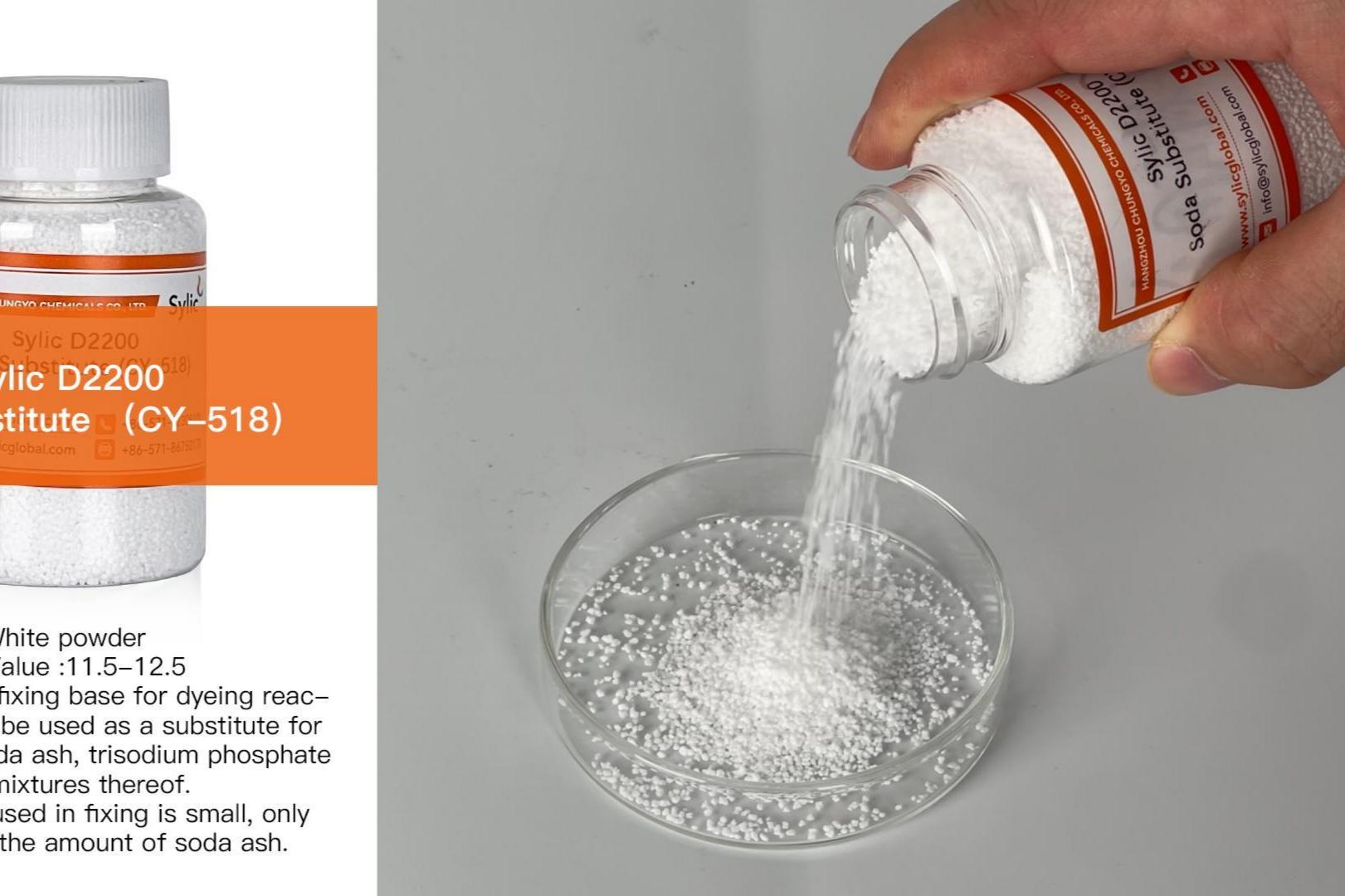 Composition And Formulation of Alkali Substitutes for Reactive Dyes