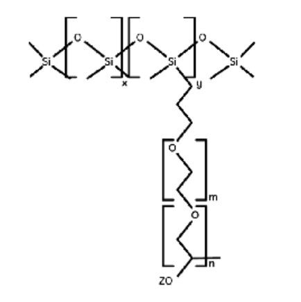 Polyether modified silicone