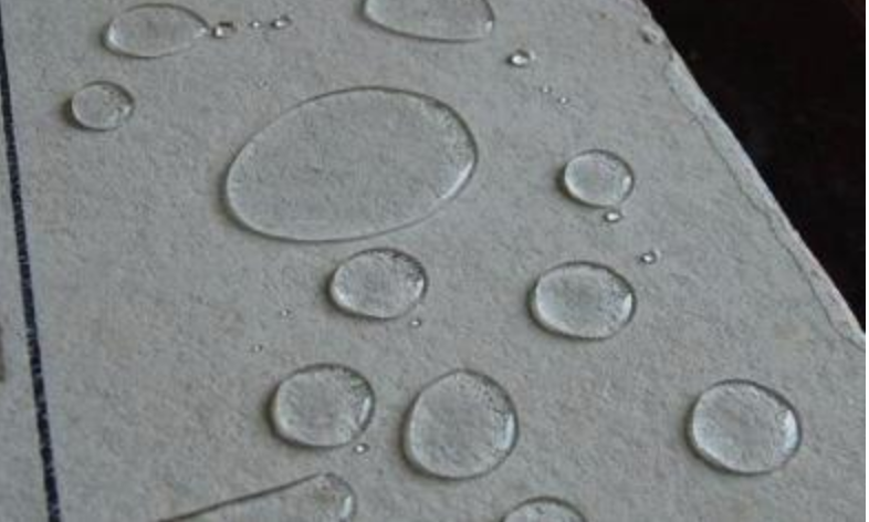 The principle of silicone water repellent agent